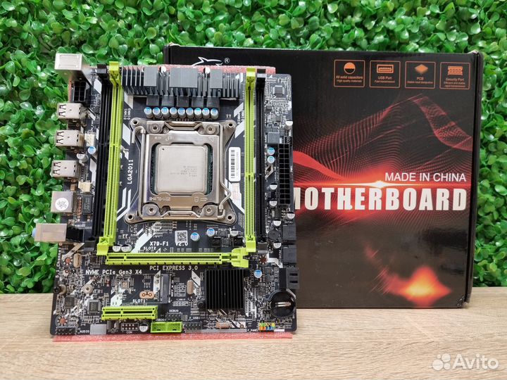 Новый комплект 6ядер DDR3 16gb Xeon E5-2620v2