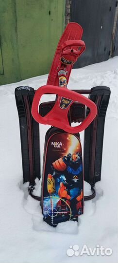 Детский снегокат бу