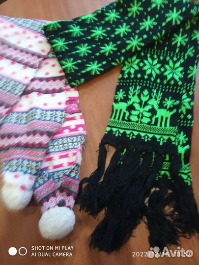 Шарфики и палантины, шали теплые