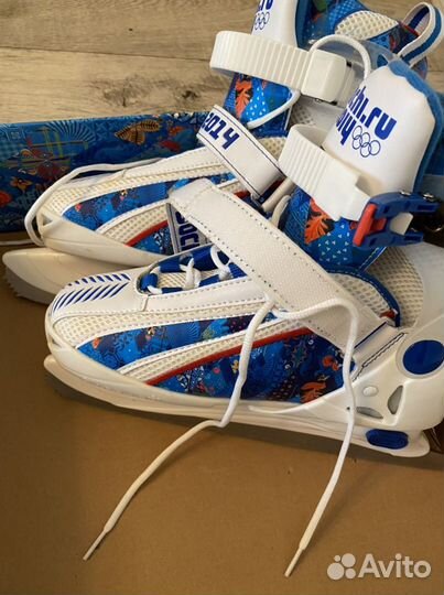 Коньки раздвижные 34-38 новые