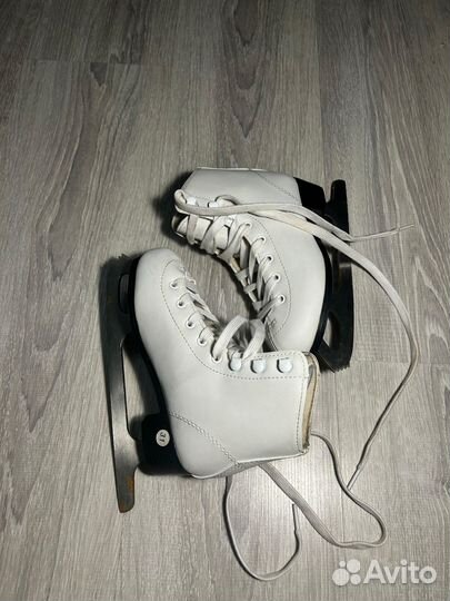 Коньки фигурные, детские, 31 размер