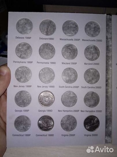 Альбом под 25центов квотеры