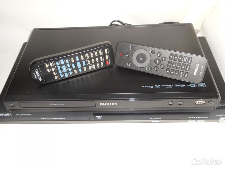 DVD плееры Toshiba и Philips (с USB)