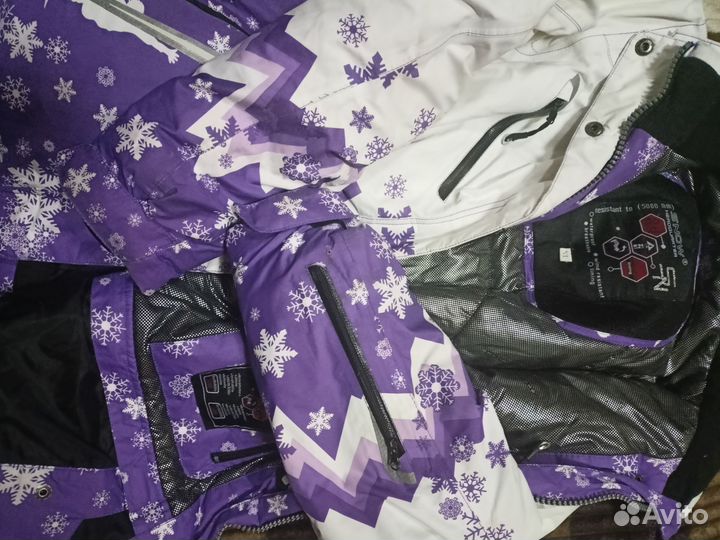 Куртка зимняя женская горнолыжная и штаны к ней