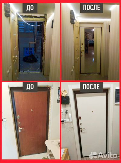 Входные двери накладки, панели, доборы комплект