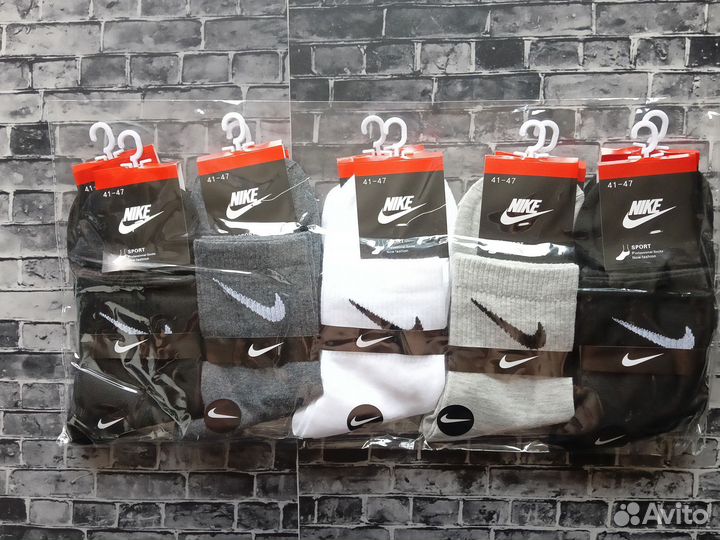 Носки Nike Adidas Reebok Puma