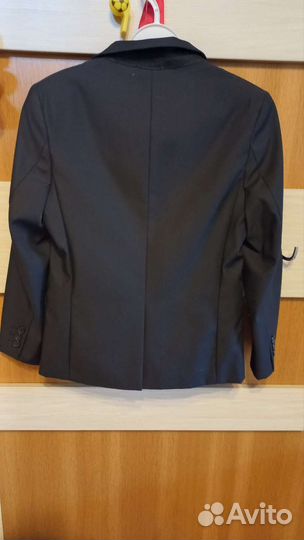 Пиджак школьный для мальчика темно-синий