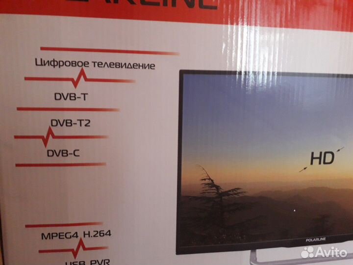 Телевизор Led FullHD-81cm,новый