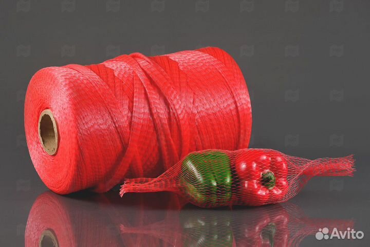 Сетка-рукав экструзионная на шпуле 500м Красная