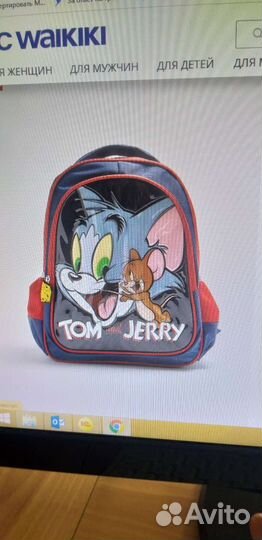 Рюкзак школьный новый Wikiki
