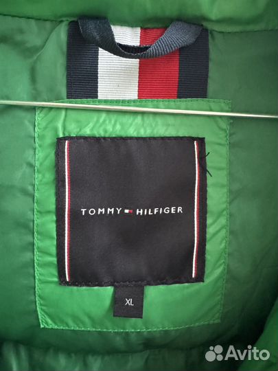 Пуховик мужской tommi hilfiger