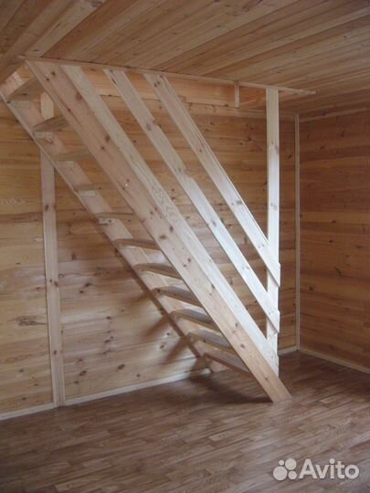 Дом с террасой 6х5 м