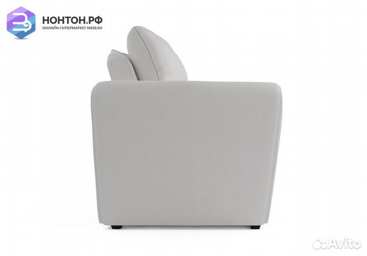 Кресло выкатное Квартет экокожа белая