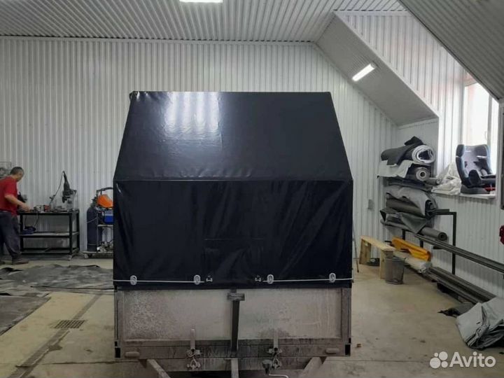 Тент на легковой прицеп
