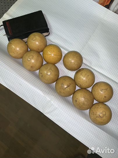Бильярдные шары СССР