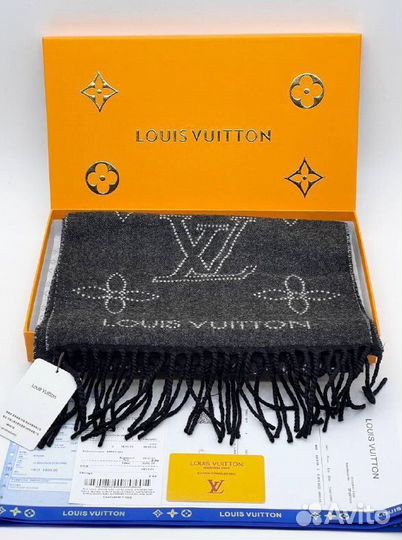 Шарф Louis Vuitton Черный
