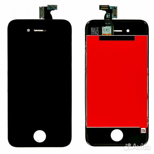 Дисплей для iPhone 5 + тачскрин с рамкой черный