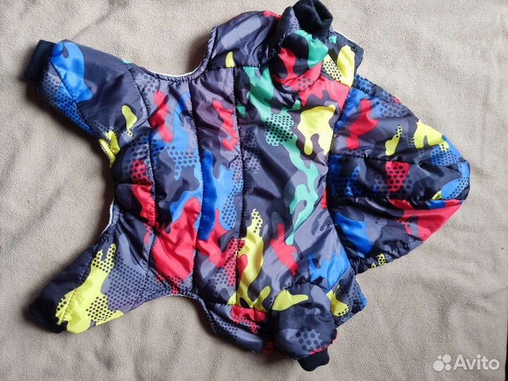 Теплый комбинезон для собаки