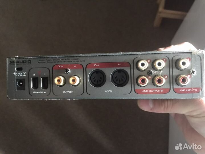 Внешняя звуковая карта m audio Firewire audiophile