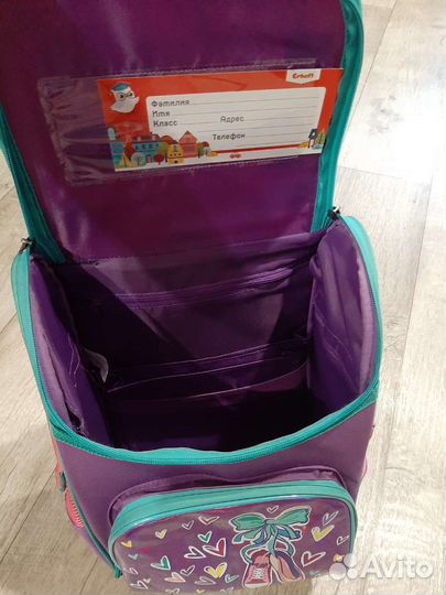 Рюкзак школьный для девочки 1 класс