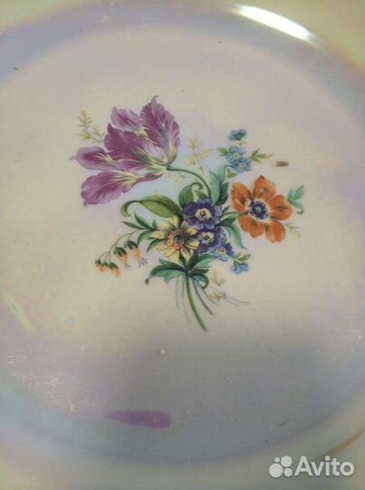 Сервиз столовый фарфор гдр Кольдиц Заксониа