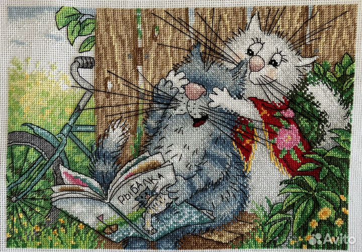 Вышивка крестом готовая