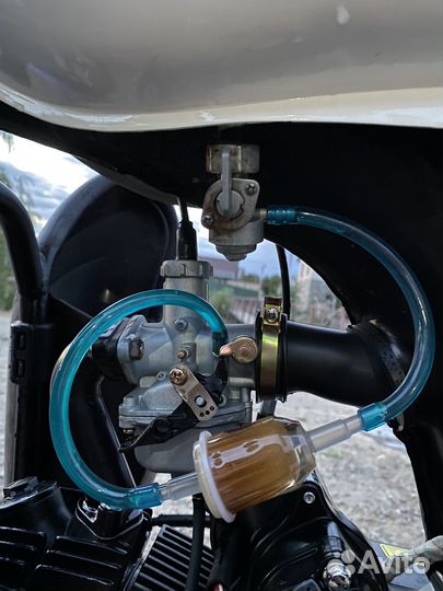 Мопед Motoland Альфа RX LUX 11 синий