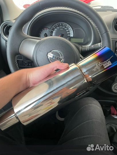 Банка прямоток автоглушитель HKS Hi-power