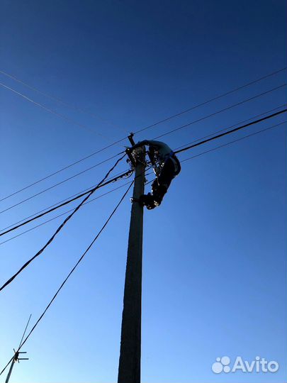 Подключение электричества 1-15 кВт