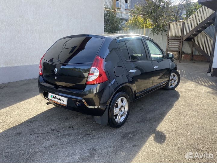 Renault Sandero 1.6 МТ, 2011, 169 000 км