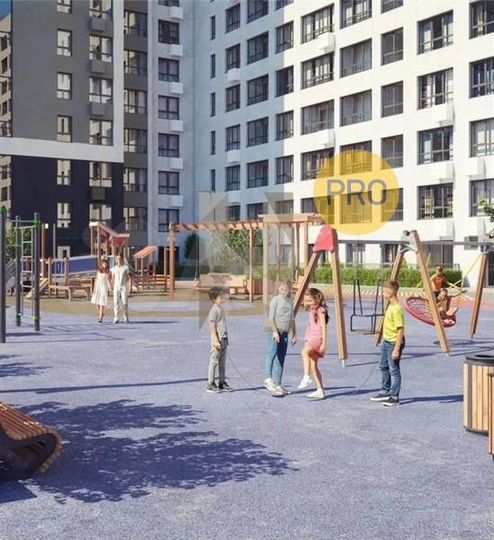 2-к. квартира, 67,4 м², 15/22 эт.