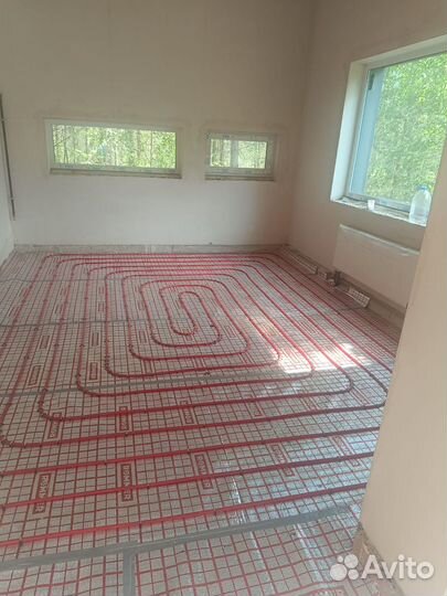 Водяной теплый пол - монтаж