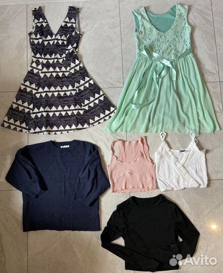Пакеты вещей 40/42 Zara, H&M,Love Repiblic