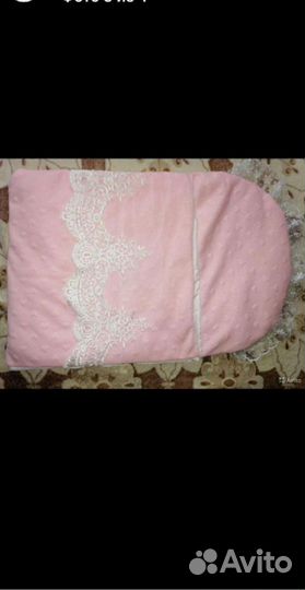 Конверт на выписку зимний для девочки