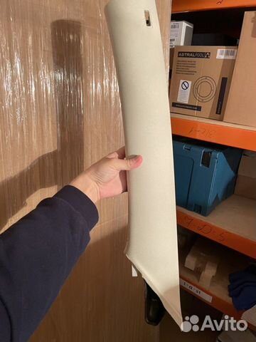 Обшивки стоек светлые Passat b7