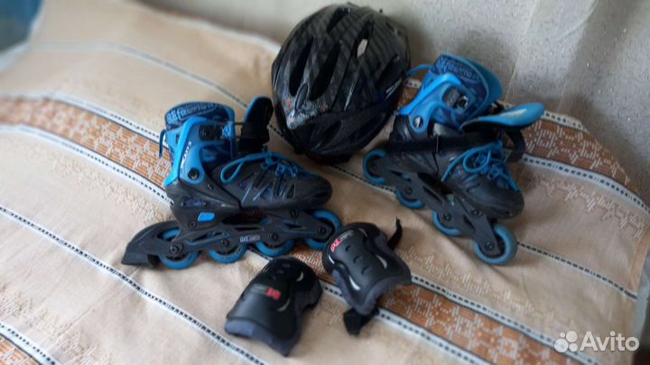 Детские ролики и защита