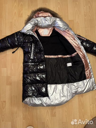 Пуховик зимний детский