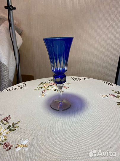 Фужеры цветное стекло СССР