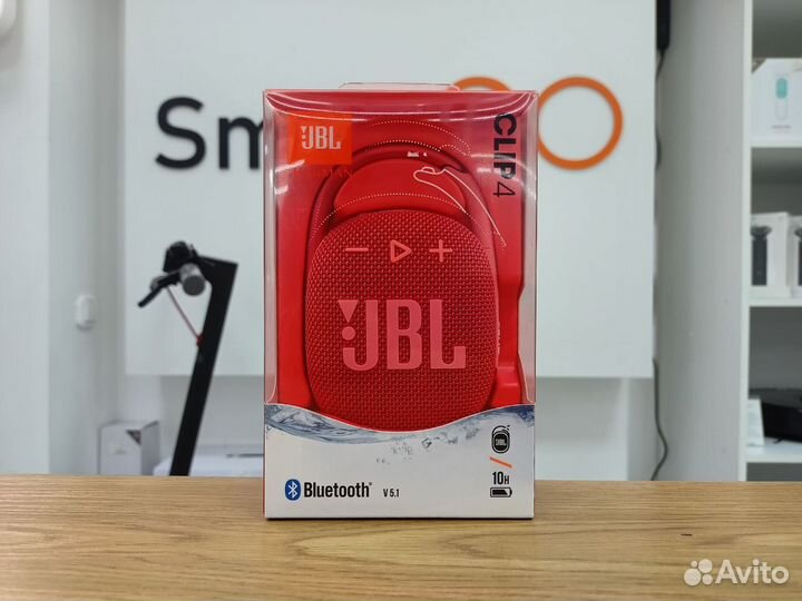 Портативная колонка JBL Clip 4 / Red