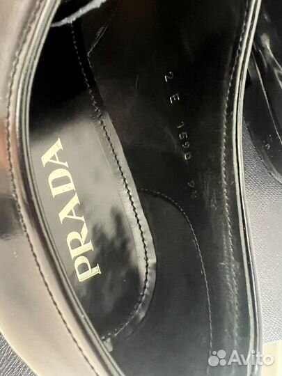 Мужские туфли Prada