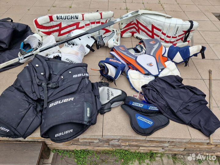 Хоккейная вратарская форма взрослая