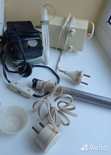 Терморегулятор, компрессор для аквариума