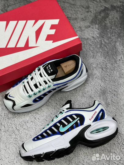 Кроссовки Nike Air Max Tailwind 4 x Supreme синие