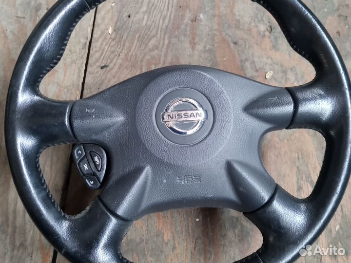 Руль с подушкой Nissan Primera P12