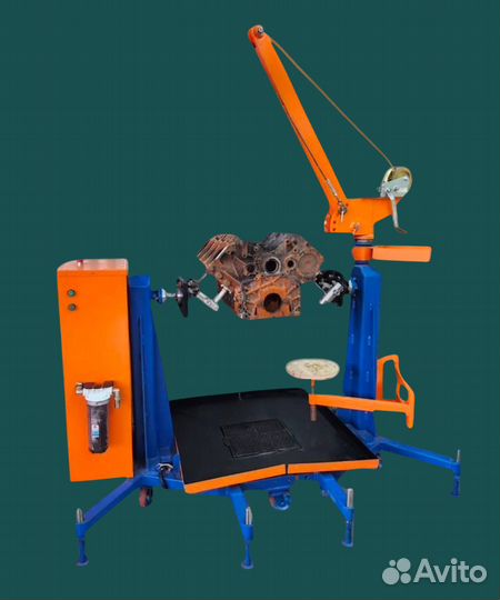 Кантователь двигателя