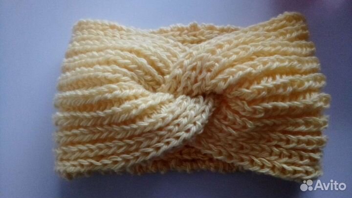 Повязка на голову женская