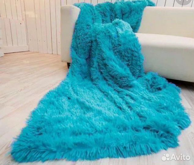 Плед с ворсом