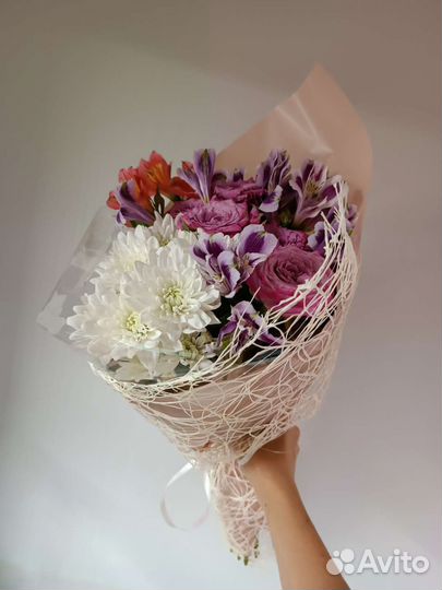 Букет с Розами. Цветы