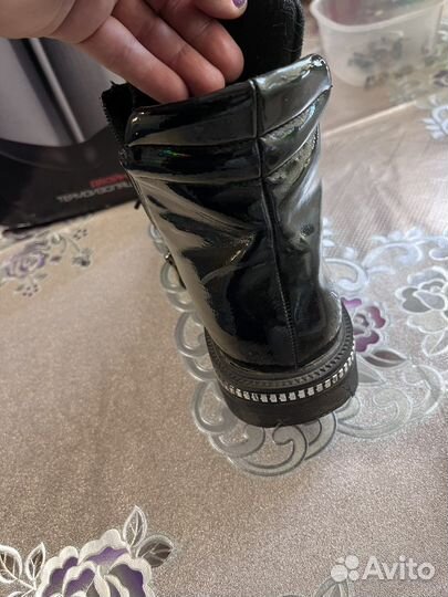 Ботинки на девочку 35 размер