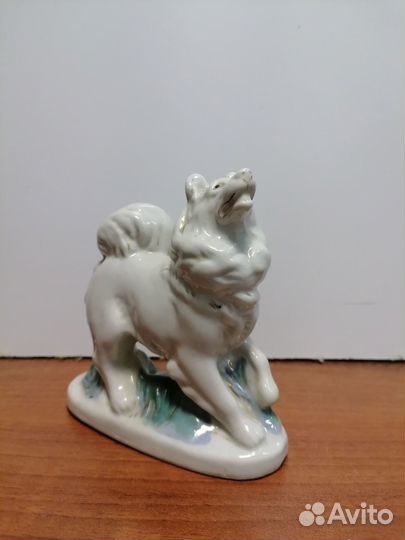 Фарфоровые статуэтки СССР. Собака 